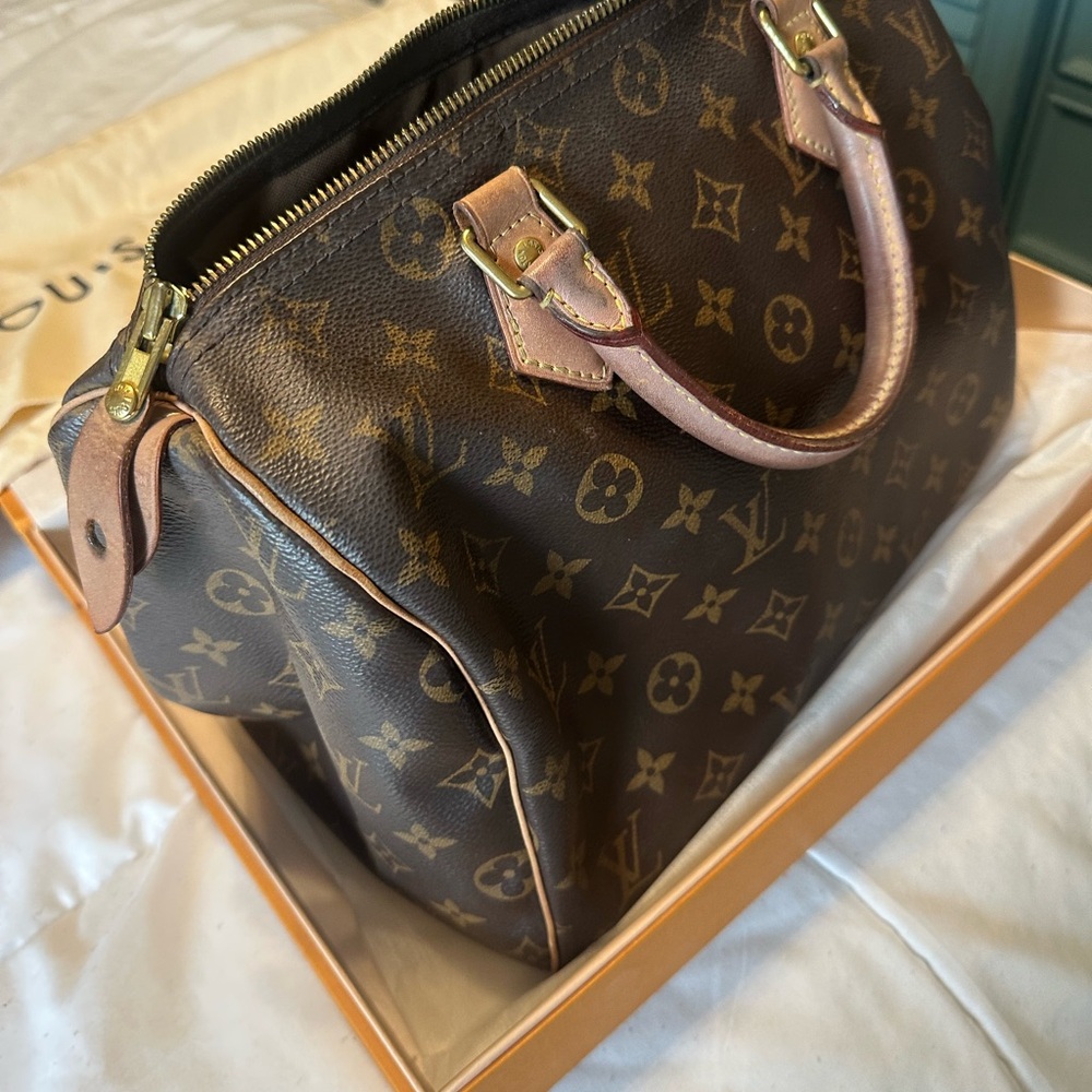 Louis Vuitton Brown Monogram Satchel